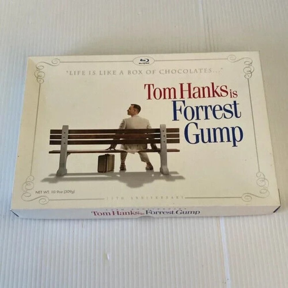 Forrest Gump (Blu-ray Disc, 2009, 2-Disc Set, Chocolate Box Gift Set With Book)
